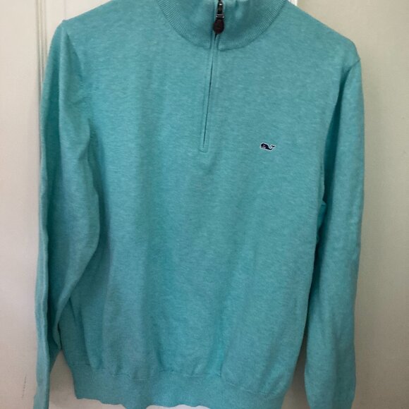 Vineyard Vines Quarter Zip Sweater - Picture 1 of 3